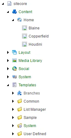 Broken icons in the Content Editor.